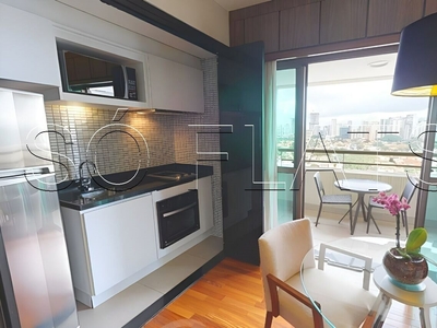 Apartamento em Brooklin Paulista, São Paulo/SP de 40m² 1 quartos à venda por R$ 527.000,00