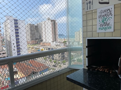 Apartamento em Campo da Aviação, Praia Grande/SP de 69m² 2 quartos à venda por R$ 419.000,00