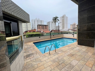 Apartamento em Campo da Aviação, Praia Grande/SP de 87m² 2 quartos à venda por R$ 359.000,00