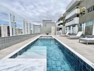 Apartamento em Canto do Forte, Praia Grande/SP de 43m² 1 quartos à venda por R$ 351.764,00