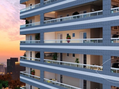 Apartamento em Canto do Forte, Praia Grande/SP de 79m² 2 quartos à venda por R$ 657.985,00