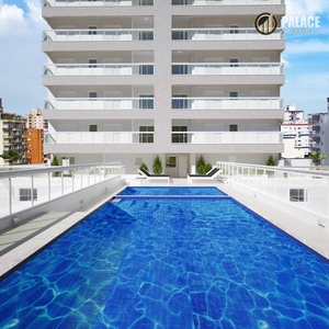 Apartamento em Cidade Ocian, Praia Grande/SP de 81m² 2 quartos à venda por R$ 499.000,00