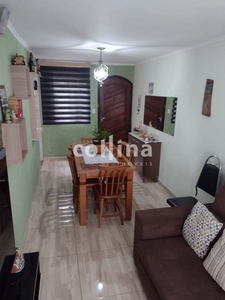 Apartamento em Conjunto Habitacional Presidente Castelo Branco, Carapicuíba/SP de 54m² 2 quartos à venda por R$ 169.000,00