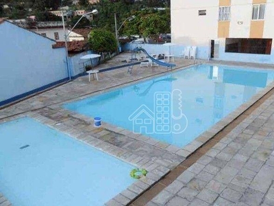 Apartamento em Fonseca, Niterói/RJ de 59m² 2 quartos à venda por R$ 169.000,00