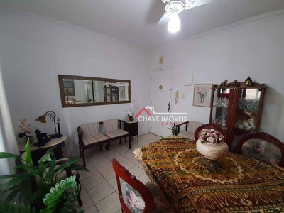 Apartamento em Gonzaga, Santos/SP de 70m² 2 quartos à venda por R$ 399.000,00