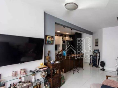 Apartamento em Icaraí, Niterói/RJ de 75m² 2 quartos à venda por R$ 579.000,00
