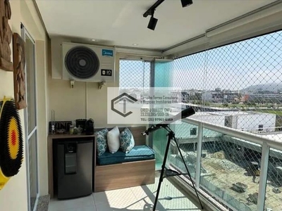 Apartamento em Recreio dos Bandeirantes, Rio de Janeiro/RJ de 80m² 3 quartos à venda por R$ 709.000,00