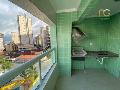 Apartamento em Vila Caiçara, Praia Grande/SP de 71m² 2 quartos à venda por R$ 394.000,00