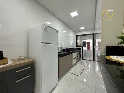Apartamento em Vila Caiçara, Praia Grande/SP de 91m² 2 quartos à venda por R$ 549.000,00