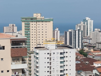 Apartamento em Vila Guilhermina, Praia Grande/SP de 115m² 3 quartos à venda por R$ 749.000,00