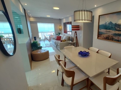 Apartamento em Vila Guilhermina, Praia Grande/SP de 148m² 3 quartos à venda por R$ 1.699.000,00