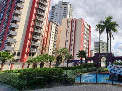 Apartamento em Vila Guilhermina, Praia Grande/SP de 50m² 1 quartos à venda por R$ 294.000,00