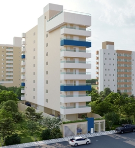 Apartamento em Vila Guilhermina, Praia Grande/SP de 69m² 2 quartos à venda por R$ 528.800,00