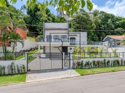 Casa à venda e para locação em vinhedo, marambaia, com 5 quartos, com 368 m², estância marambaia