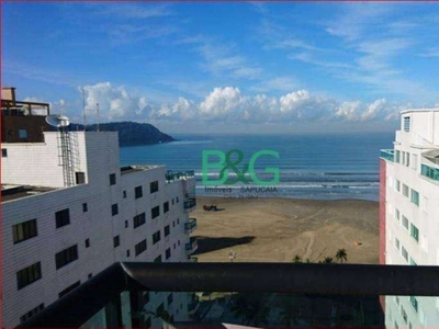 Cobertura à venda, 158 m² por r$ 850.000,00 - canto do forte - praia grande/sp