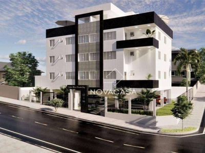 Cobertura com 2 dormitórios à venda, 94 m² por r$ 571.000,00 - heliópolis - belo horizonte/mg