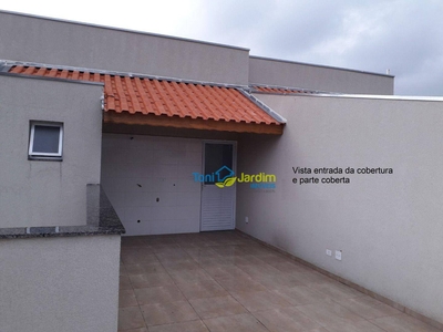 Cobertura em Parque Novo Oratório, Santo André/SP de 108m² 2 quartos à venda por R$ 449.000,00