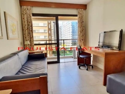 Flat com 1 quarto para alugar na alameda jaú, 358, jardim paulista, são paulo, 44 m2 por r$ 1.830