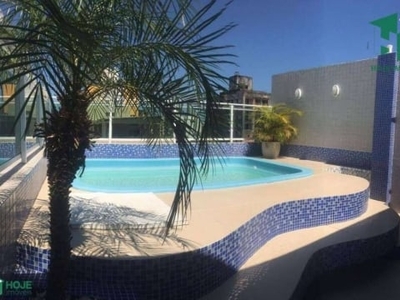 Linda cobertura para locação de temporada com piscina privativa em caiobá