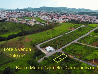 Terreno em , Carmópolis de Minas/MG de 10m² à venda por R$ 62.000,00