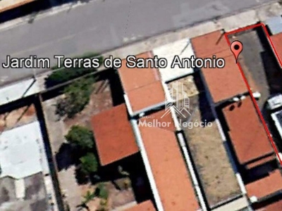 Terreno em Jardim Terras de Santo Antônio, Hortolândia/SP de 125m² à venda por R$ 128.000,00