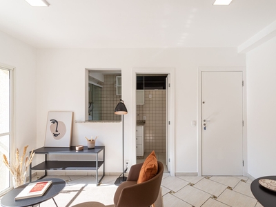 Apartamento à venda em Jardim Paulistano com 47 m², 2 quartos, 1 suíte, 1 vaga