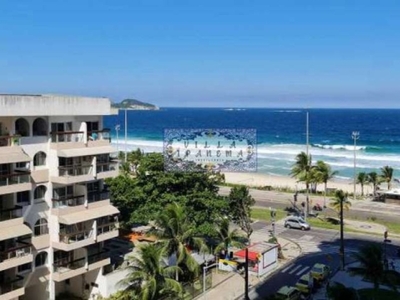 Apartamento com 1 quarto à venda na avenida lúcio costa, barra da tijuca, rio de janeiro, 50 m2 por r$ 840.000