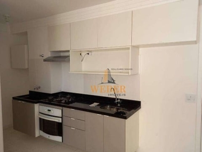 Apartamento com 2 dormitórios, 40 m² - venda por r$ 320.000,00 ou aluguel por r$ 2.189,00/mês - paraíso do morumbi - são paulo/sp