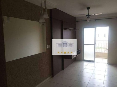 Apartamento com 2 dormitórios para alugar, 55 m² por r$ 1.300,01/mês - santana - araçatuba/sp