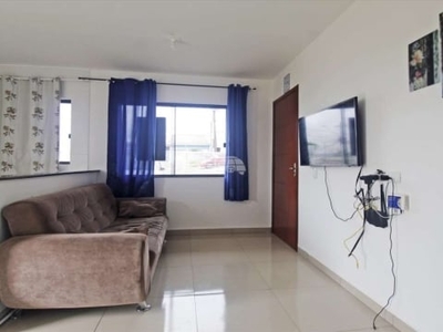 Apartamento com 2 quartos para alugar na rua margarida, 944, campina da barra, araucária, 43 m2 por r$ 1.200