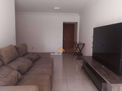 Apartamento com 3 dormitórios, 121 m² - venda por r$ 700.000,00 ou aluguel por r$ 3.564,84/mês - jardim botânico - ribeirão preto/sp