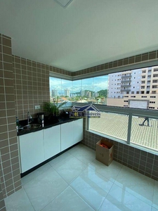 Apartamento em Canto do Forte, Praia Grande/SP de 72m² 2 quartos à venda por R$ 469.000,00