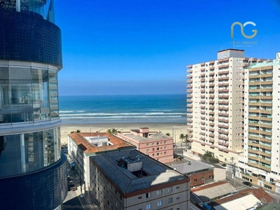 Apartamento em Cidade Ocian, Praia Grande/SP de 98m² 2 quartos à venda por R$ 549.000,00