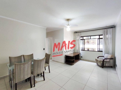 Apartamento em Embaré, Santos/SP de 90m² 2 quartos à venda por R$ 449.000,00 ou para locação R$ 3.200,00/mes