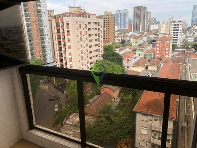 Apartamento em Embaré, Santos/SP de 98m² 2 quartos à venda por R$ 489.000,00