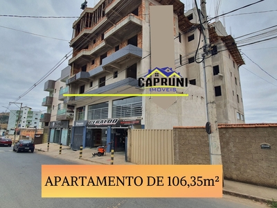 Apartamento em Glória, Carmópolis De Minas/MG de 106m² 3 quartos à venda por R$ 329.000,00