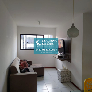 Apartamento em Poço, Maceió/AL de 52m² 2 quartos à venda por R$ 399.000,00