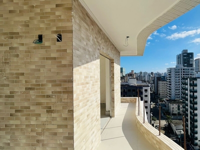 Apartamento em Vila Guilhermina, Praia Grande/SP de 77m² 2 quartos à venda por R$ 700.190,00