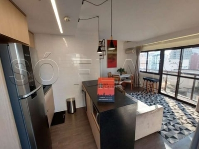 Apartamento na cobertura no tryp itaim disponível locação 78m², 1 dorm e 1 vaga