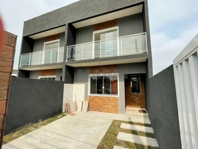 Casa com 2 quartos à venda na praia de leste, pontal do paraná , 85 m2 por r$ 380.000