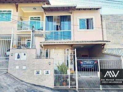 Casa com 3 dormitórios à venda, 126 m² por r$ 550.000,00 - são pedro - juiz de fora/mg