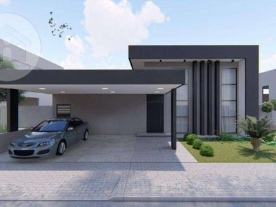 Casa com 3 dormitórios à venda, 200 m² por r$ 1.390.000,00 - reserva aruanã - são josé dos campos/sp