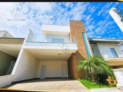 Casa com 3 dormitórios à venda, 202 m² por r$ 1.100.000,00 - jardim wanel ville v - sorocaba/sp