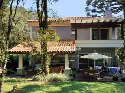 Casa com 3 dormitórios à venda, 290 m² por r$ 3.100.000,01 - reserva da serra - canela/rs