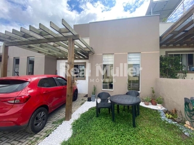 Casa em condomínio fechado com 3 quartos à venda na rua josé bajerski, 2990, abranches, curitiba, 106 m2 por r$ 395.000