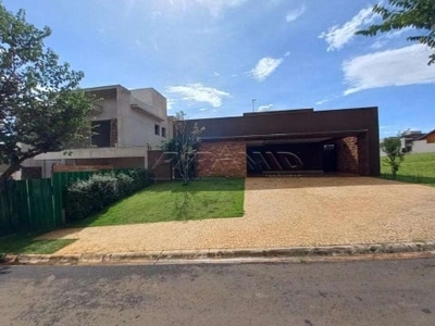 Casa em condomínio fechado com 3 quartos para alugar em bonfim paulista, ribeirão preto , 290 m2 por r$ 12.000