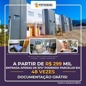 Casa em Rio do Ouro, Caraguatatuba/SP de 84m² 2 quartos à venda por R$ 298.000,00