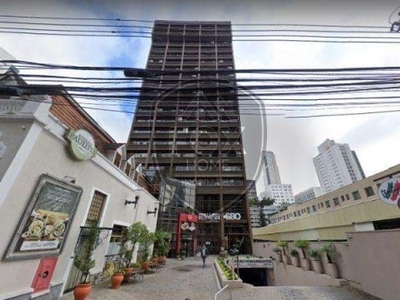 Conjunto para alugar, 62 m² por r$ 1.800,00/mês - centro - curitiba/pr