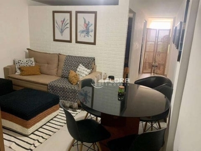 Flat com 1 dormitório à venda, 37 m² por r$ 390.000 - itacoatiara - niterói/rj