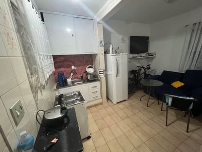 Kitnet com 1 dormitório à venda, 30 m² por r$ 140.000